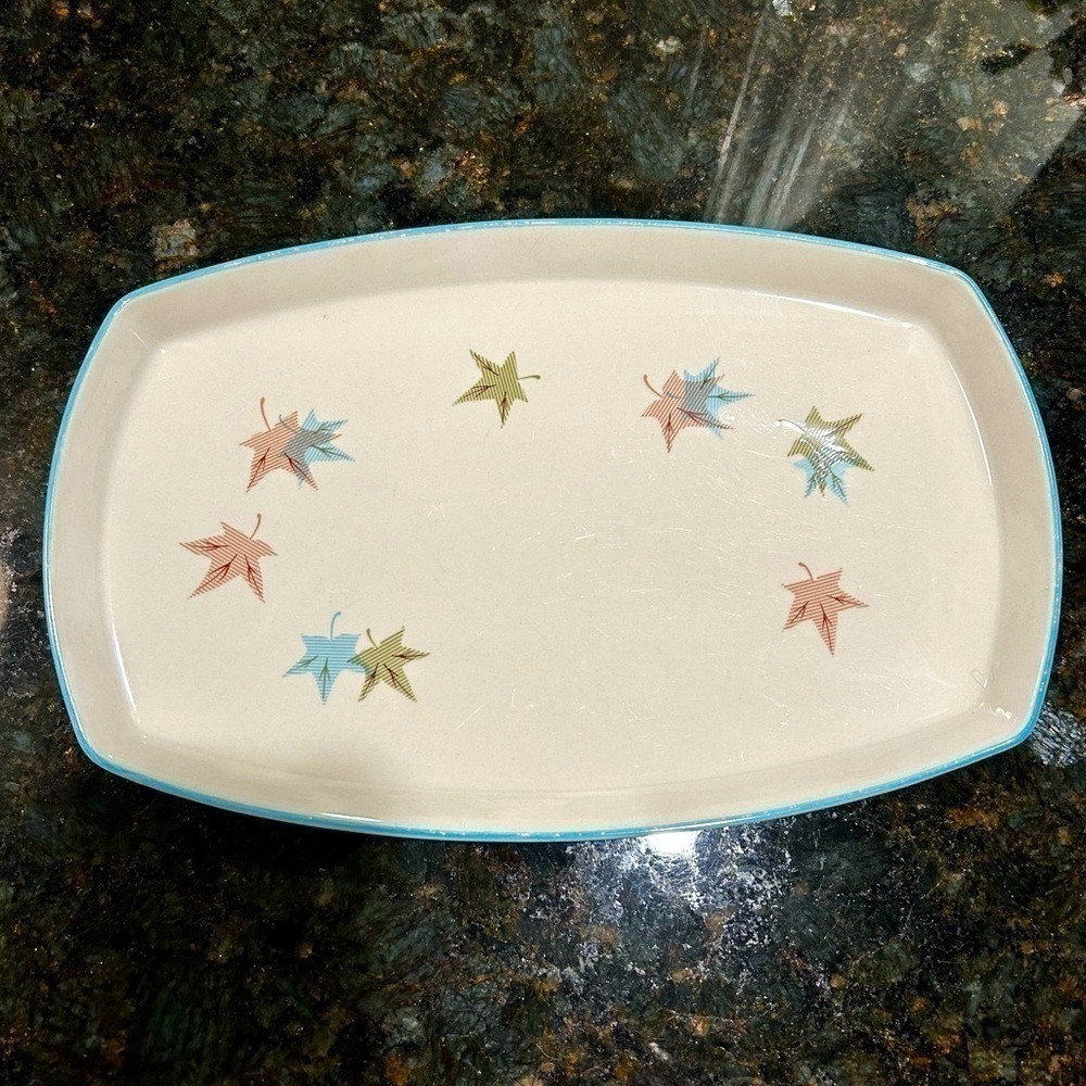 Mid-Century FRANCISCAN Platter | Sycamore Pattern | Serving Dish